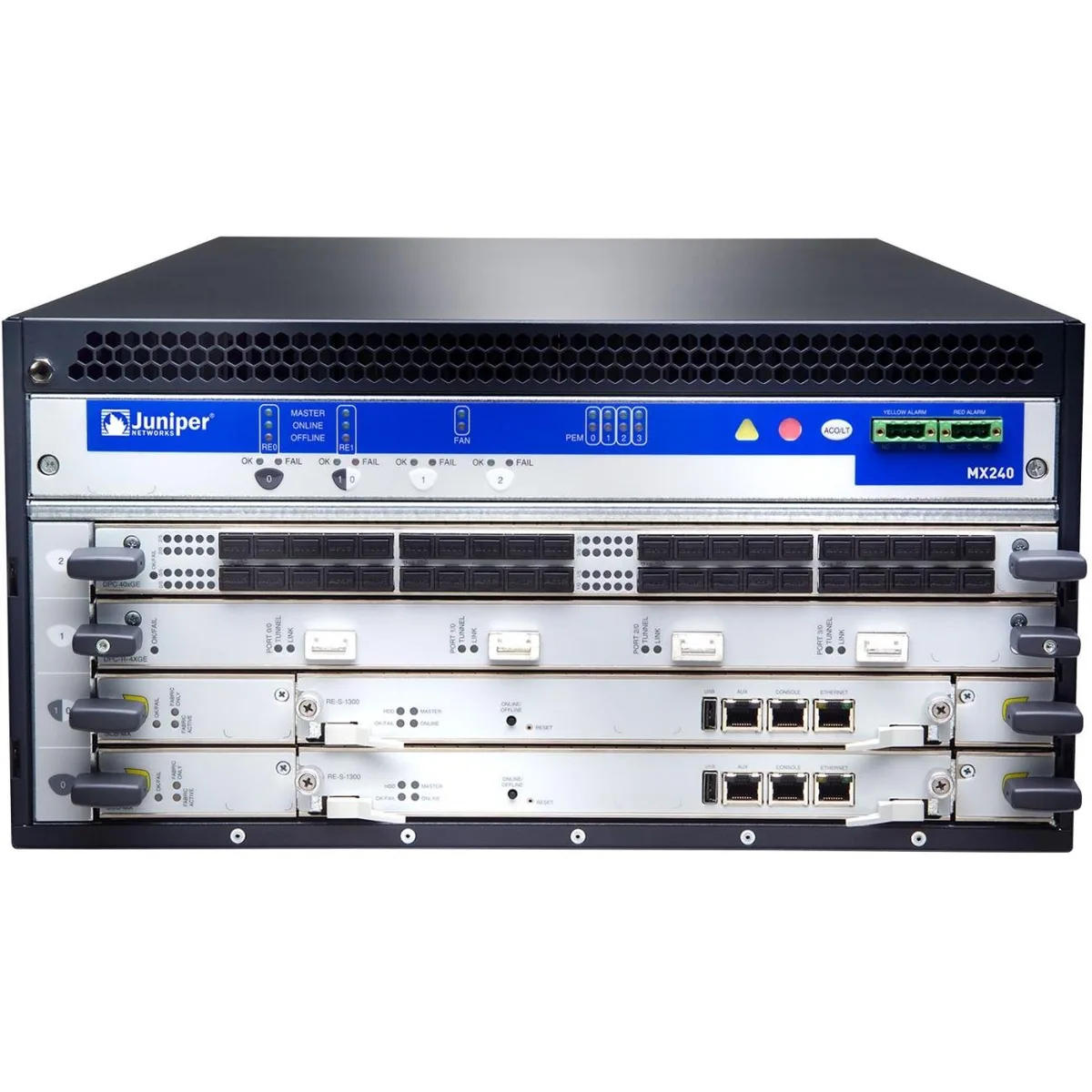 HPE Juniper Networking HPE Juniper Networking MX240 Router Chassis 3 Slots — product photo