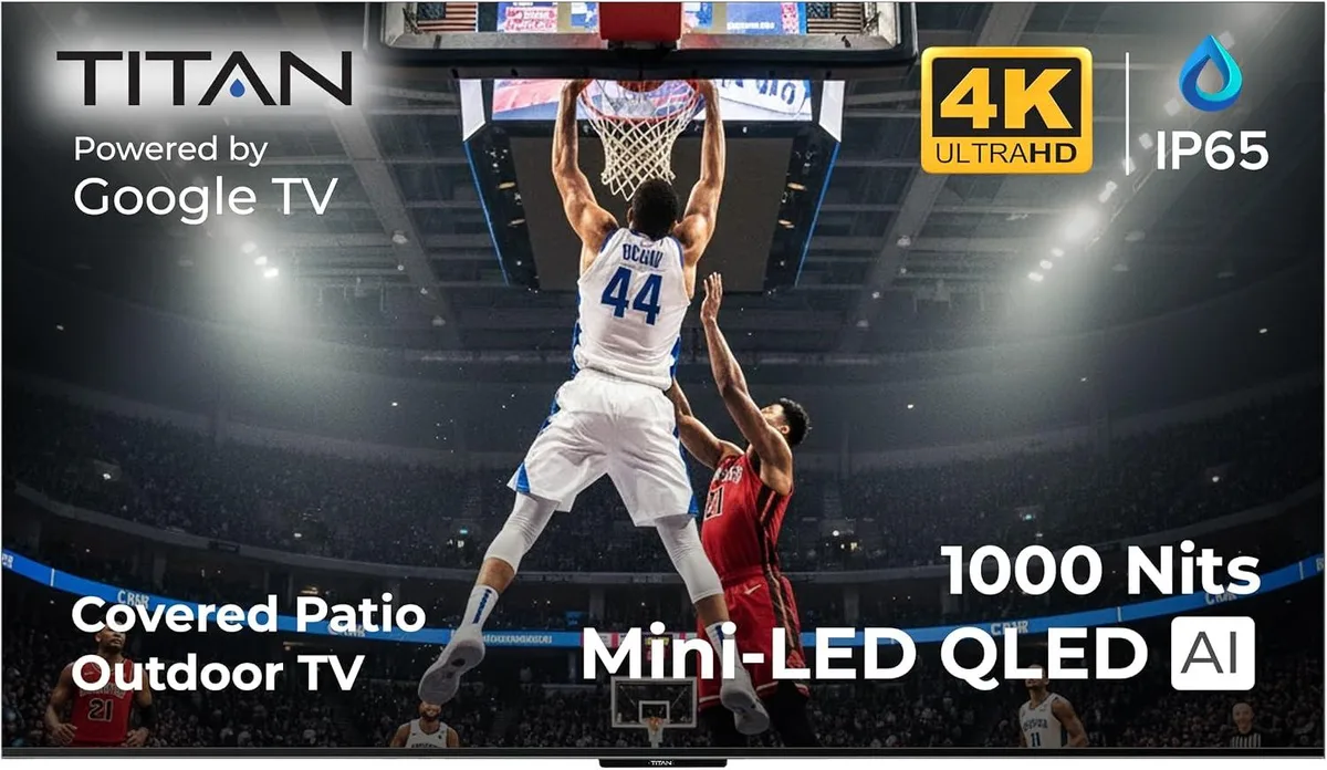 Titan Outdoor TV Titan G100-QLED-43 43" QLED LED TV 144Hz 1000 nits — product photo