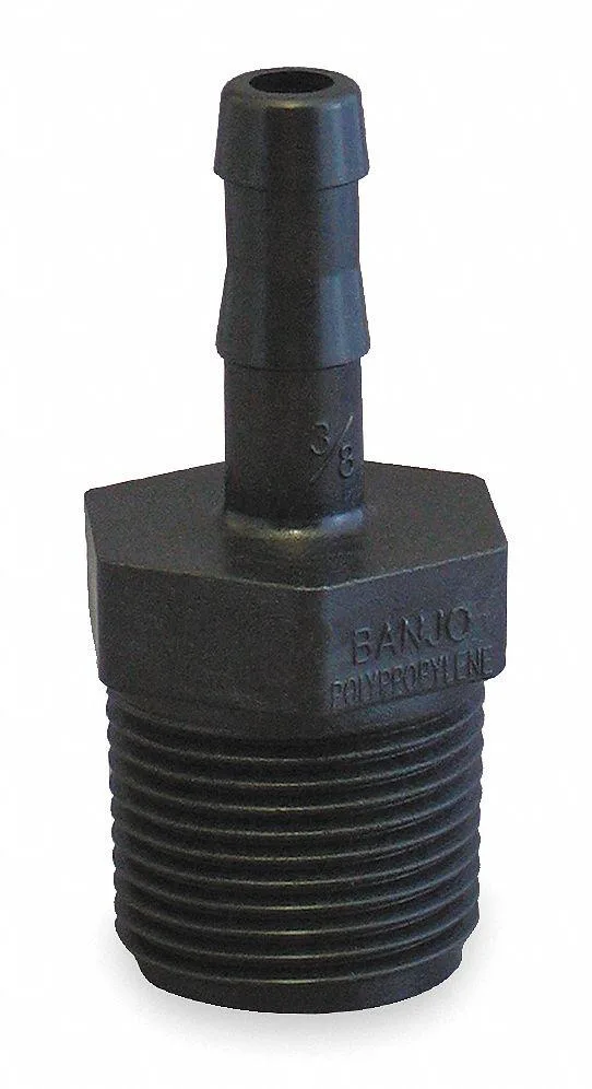 Banjo Banjo HB050-075 Trap 1/2" NPT x 3/4" Barb Schedule 80 300 psi — product photo