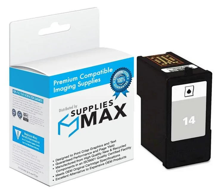 SuppliesMax SuppliesMax Lexmark 18C2080 Black Inkjet Cartridge 175 Pages — product photo