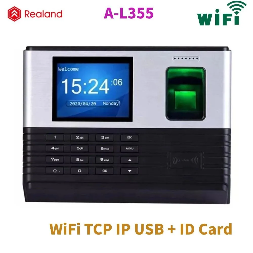 Realand Bio Co.,LTD Realand Bio Co.,LTD AL355 2.8 inch LCD Fingerprint Time Attendance Office Equipment — product photo