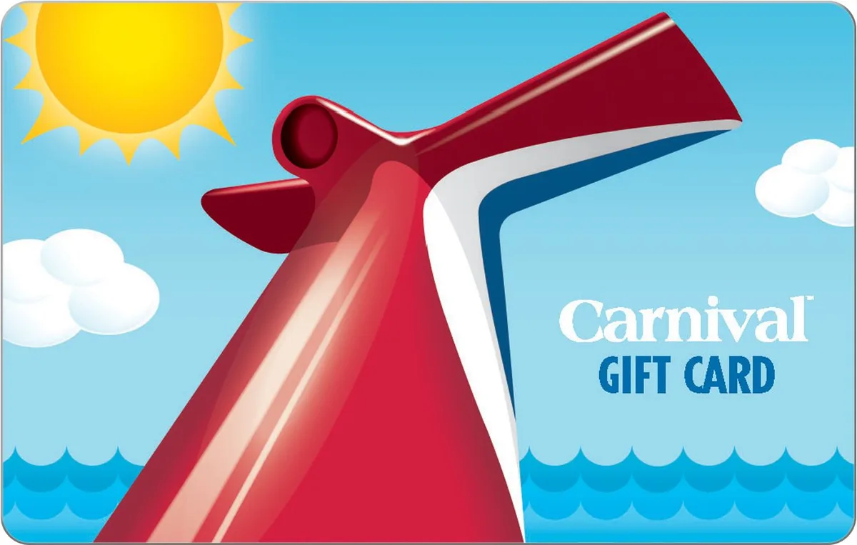 Carnival Cruise Lines Carnival Cruise Lines CCL-D-V-00_40000 $400 travel gift card — product photo