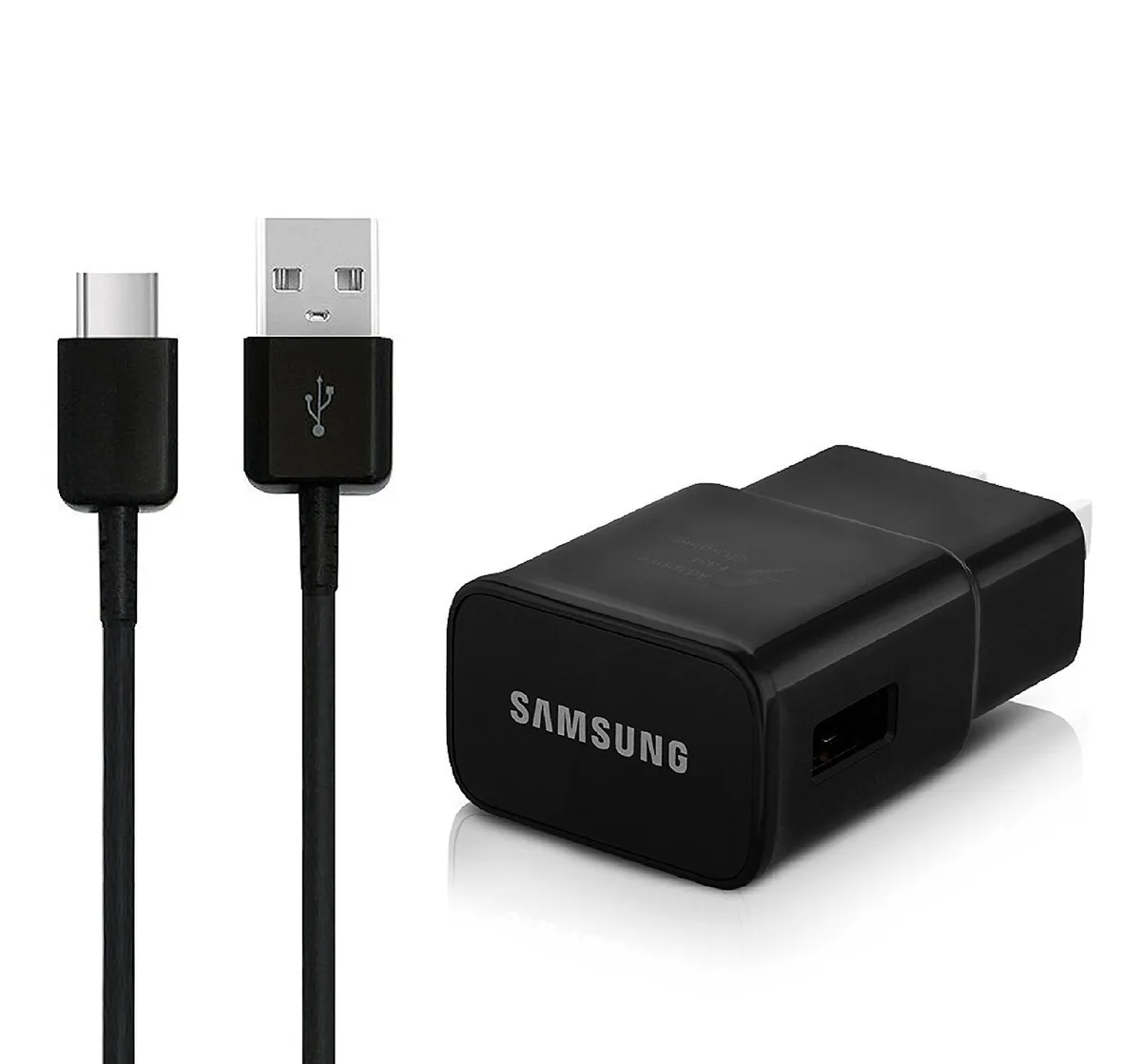 SAMSUNG SAMSUNG Wall Fast Charger USB Type C Cable Black — product photo