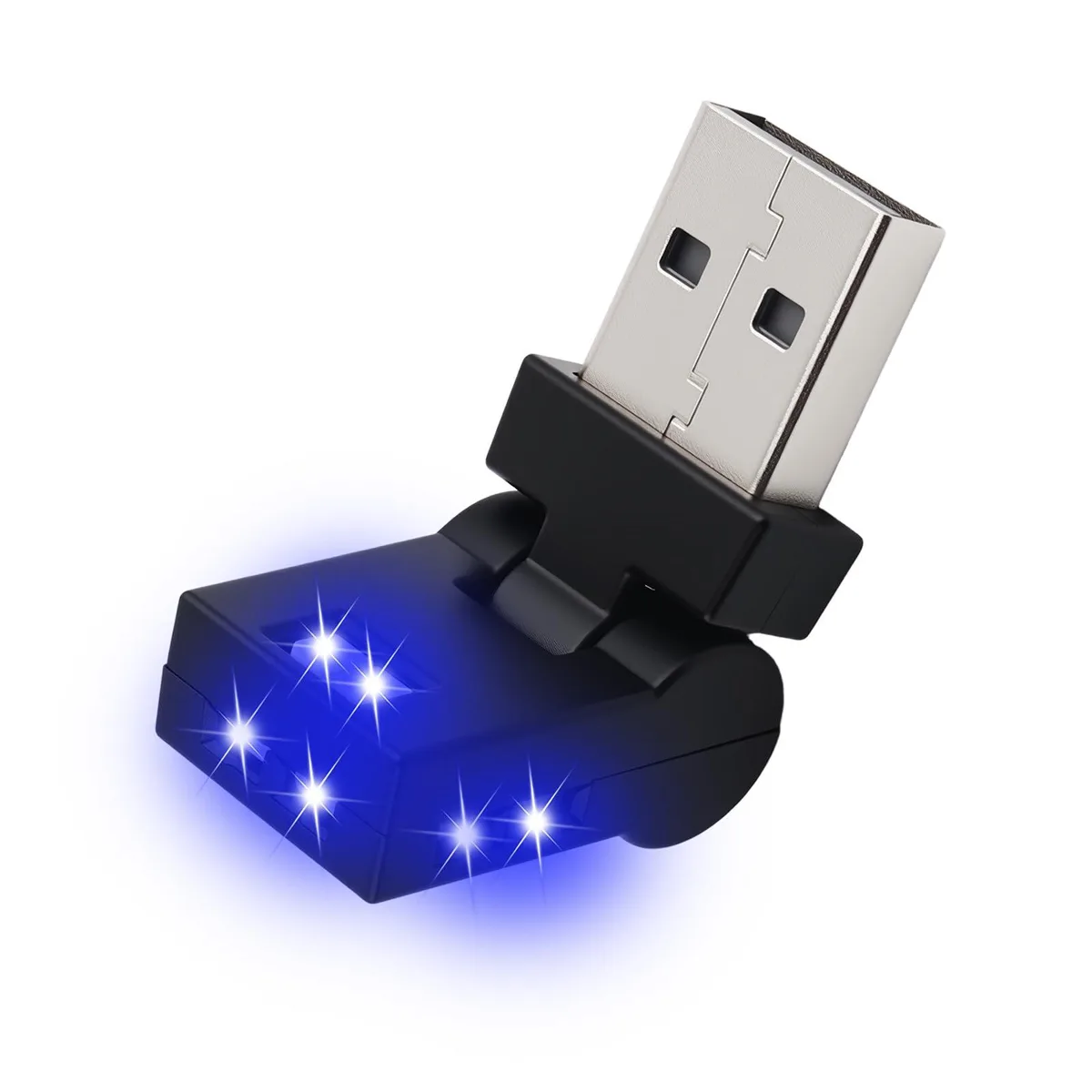  Mini USB Light for Car 8 Color RGB Interior Ambient Lighting — product photo