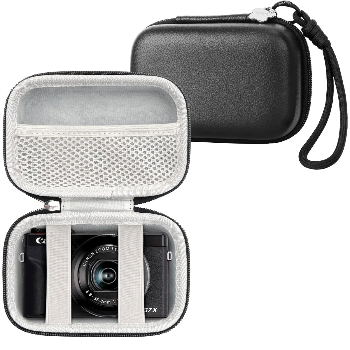  Linpr Digital Camera Case for Canon G7X Mark II III, Black — product photo