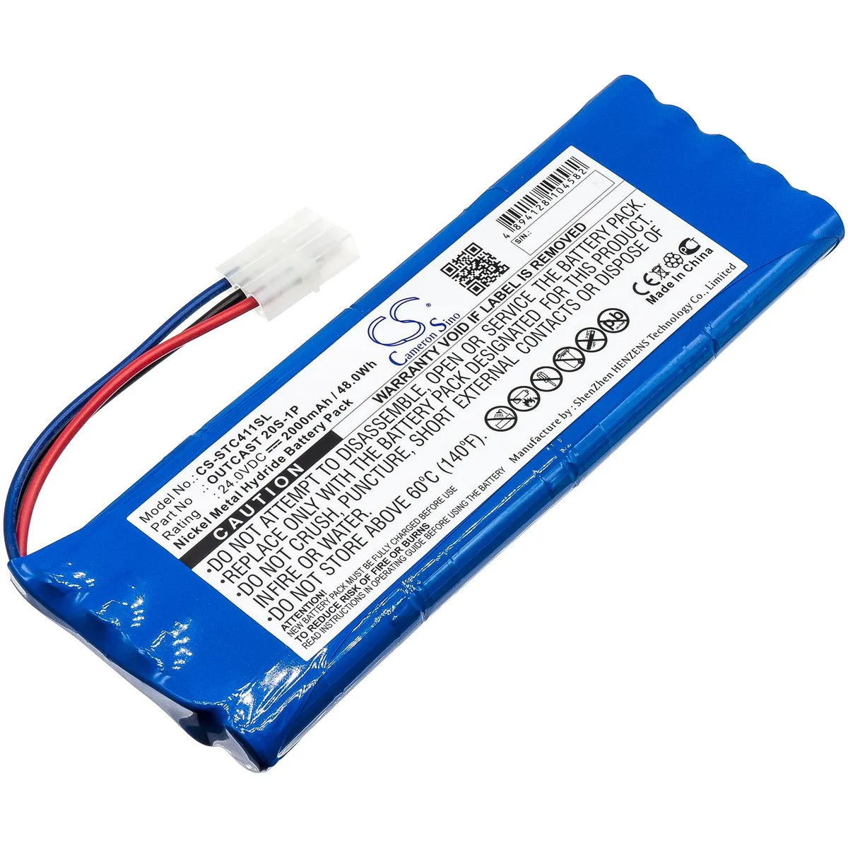 Estry Estry 24.0V 2000mAh Ni-MH battery for Soundcast Outcast ICO410 ICO411a OUTCAST 20S-1P — product photo
