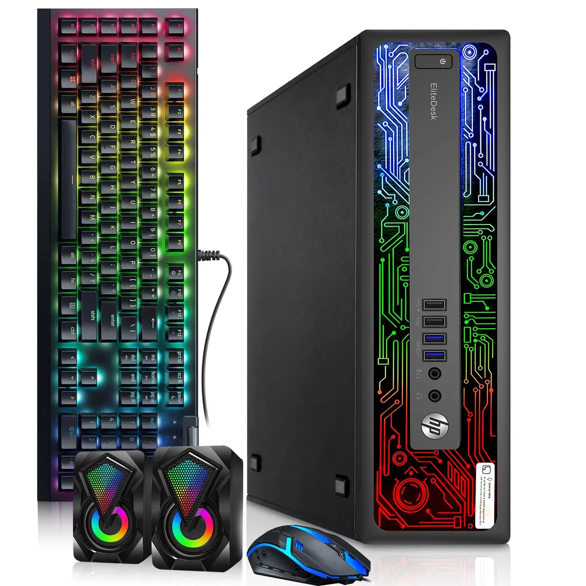 HP HP EliteDesk 800 G2 i7-6700 16GB 1TB RX 550 desktop PC — product photo