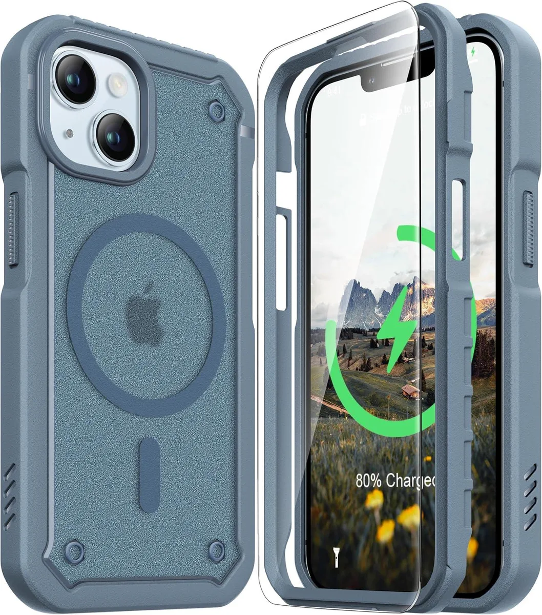 Transcend Transcend iPhone 15 Case MagSafe N52 25FT Drop Blue — product photo