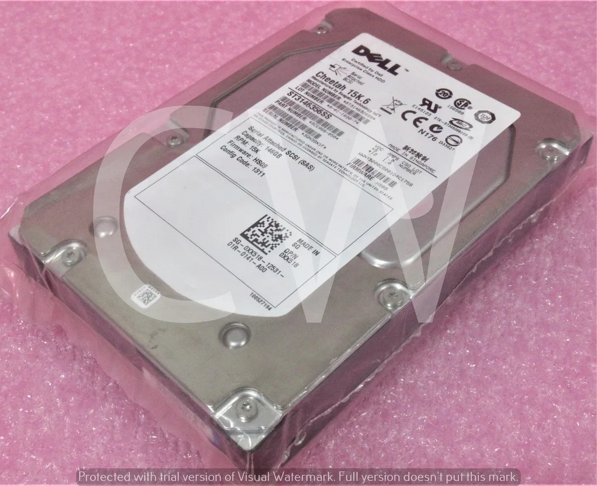 Seagate Seagate ST3146356SS 146GB 15000RPM SAS 3.5in internal hard drive — product photo
