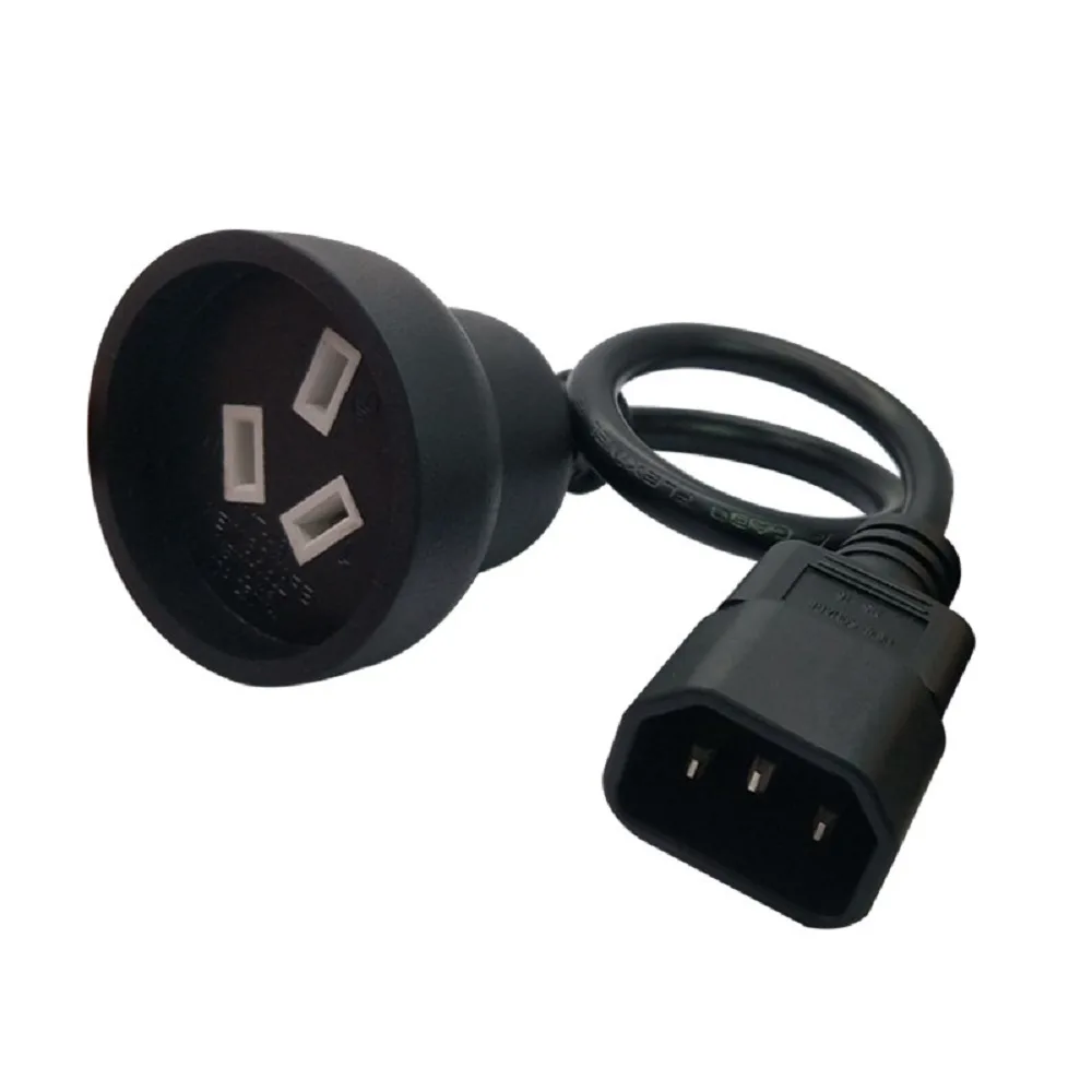 TeKit TeKit C14 to SAA AU 3-pin power adapter cord 1.5 m 10 A 250 V — product photo