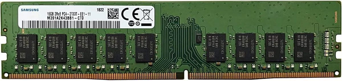 SAMSUNG SAMSUNG M391A2K43BB1-CTD 16GB DDR4 2666MHz CL19 desktop RAM — product photo