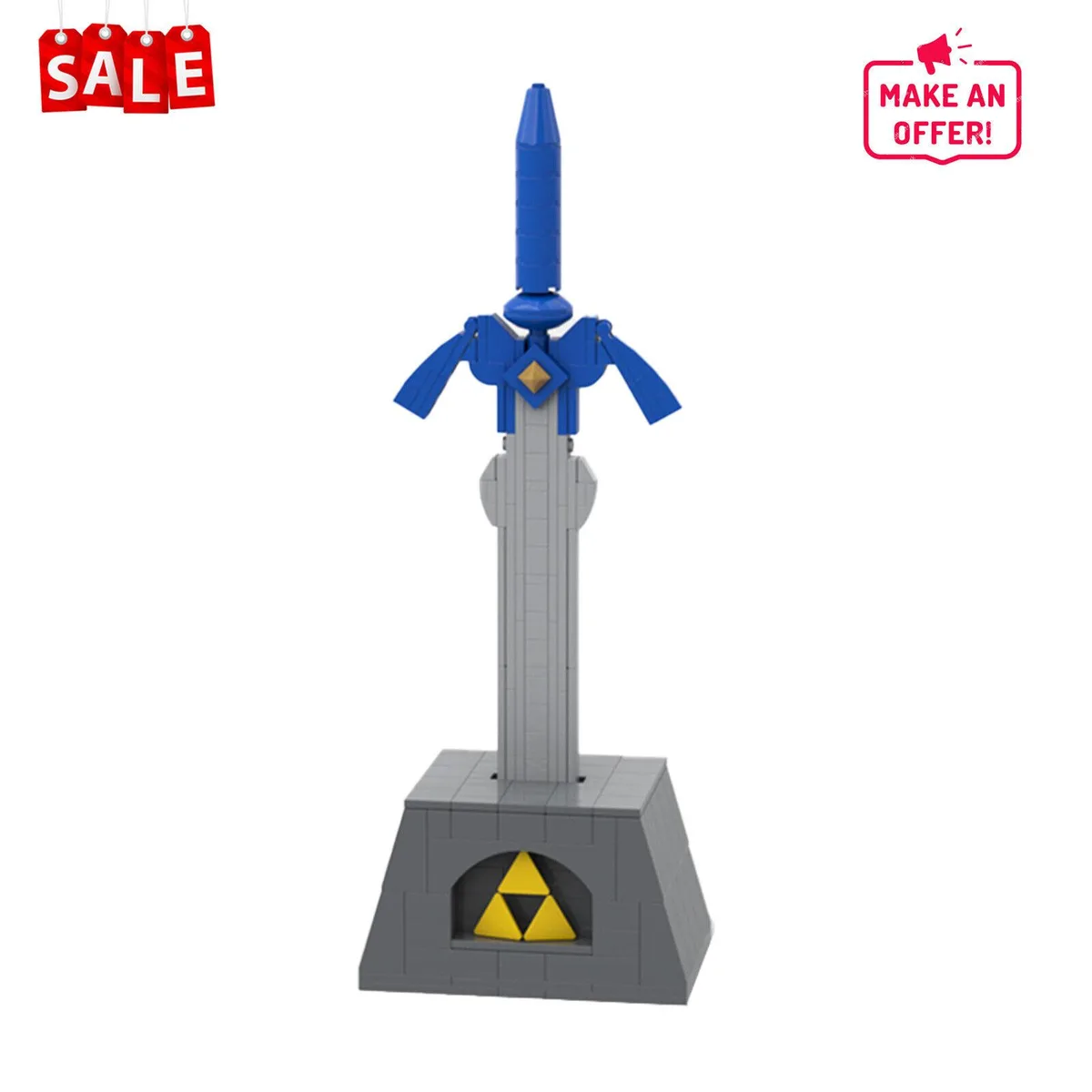 ZITIANYOUBUILD ZITIANYOUBUILD The Master Sword with Pedestal 239 Pieces — product photo