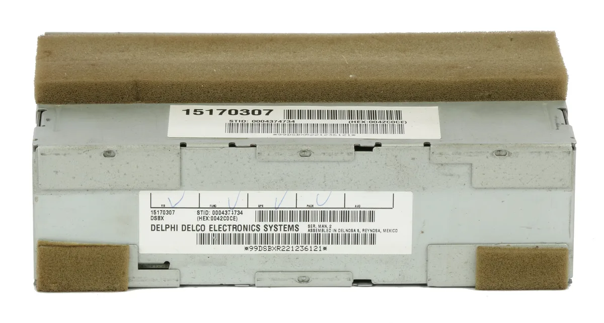1 Factory Radio 1 Factory Radio Audio Control Module 15170307 1999-2002 — product photo