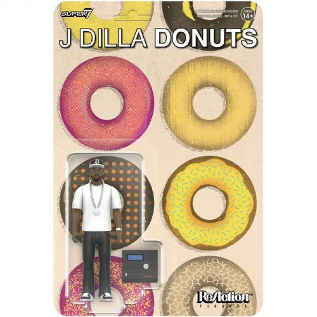 Super7 Super7 RE-JDLL-10173 J Dilla Donuts 3.75 inch action figure — product photo