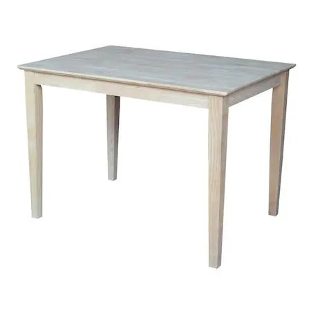 International Concepts International Concepts K-3042-30S Solid Wood Dining Table Unfinished — product photo