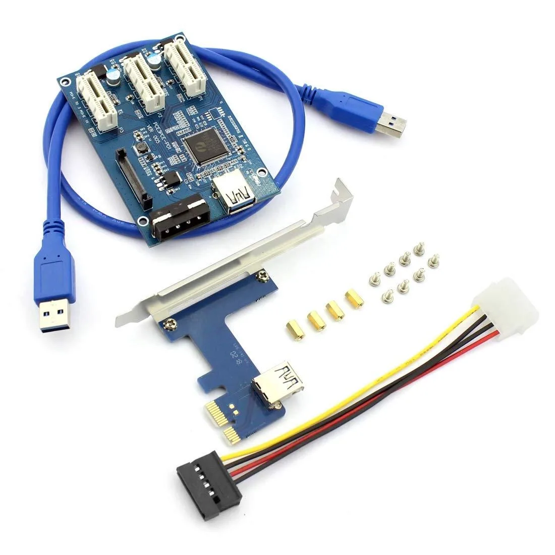 Vszerda Vszerda PCIe 1x to 3-Port Expander Riser Card — product photo