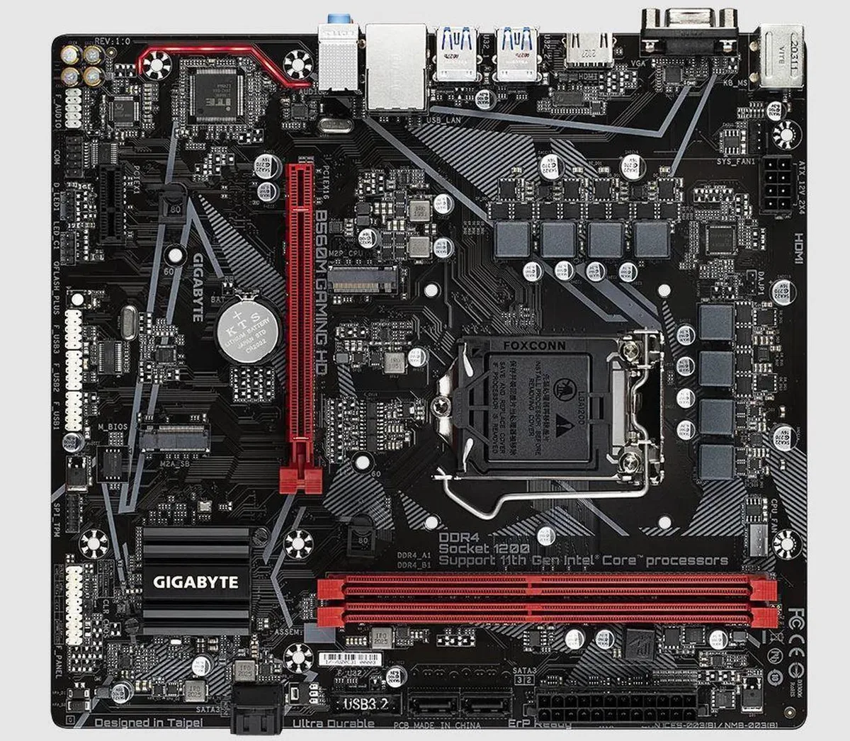 GIGABYTE GIGABYTE B560M GAMING HD Intel motherboard LGA 1200 — product photo