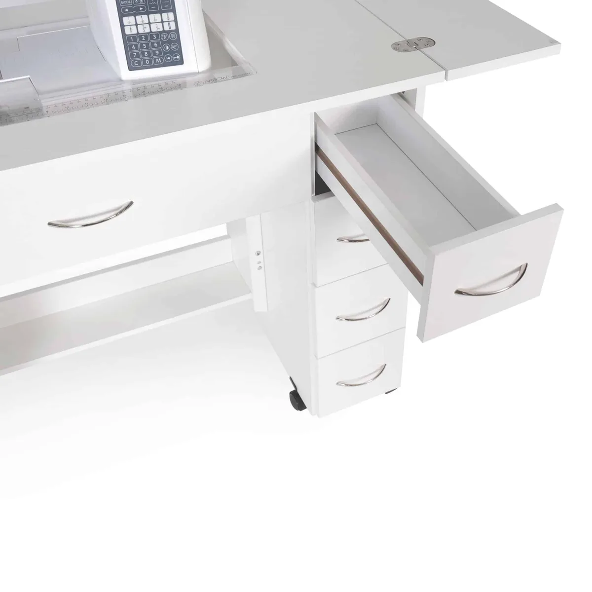 Arrow Sewing Cabinet Arrow Sewing Alice Sewing Cabinet Ash White — product photo