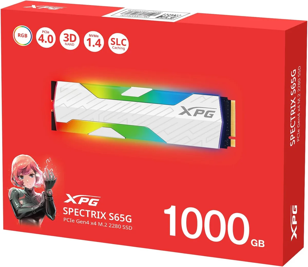 XPG XPG SPECTRIX S65G 1TB internal SSD SSPECTRIXS65G-1000G-CI — product photo