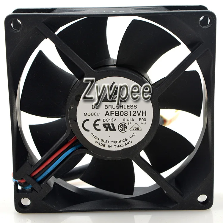 SunnyStar Co., Ltd SunnyStar Co., Ltd AFB0812VH 80*25mm 12V .41A 3 Pin case fan — product photo