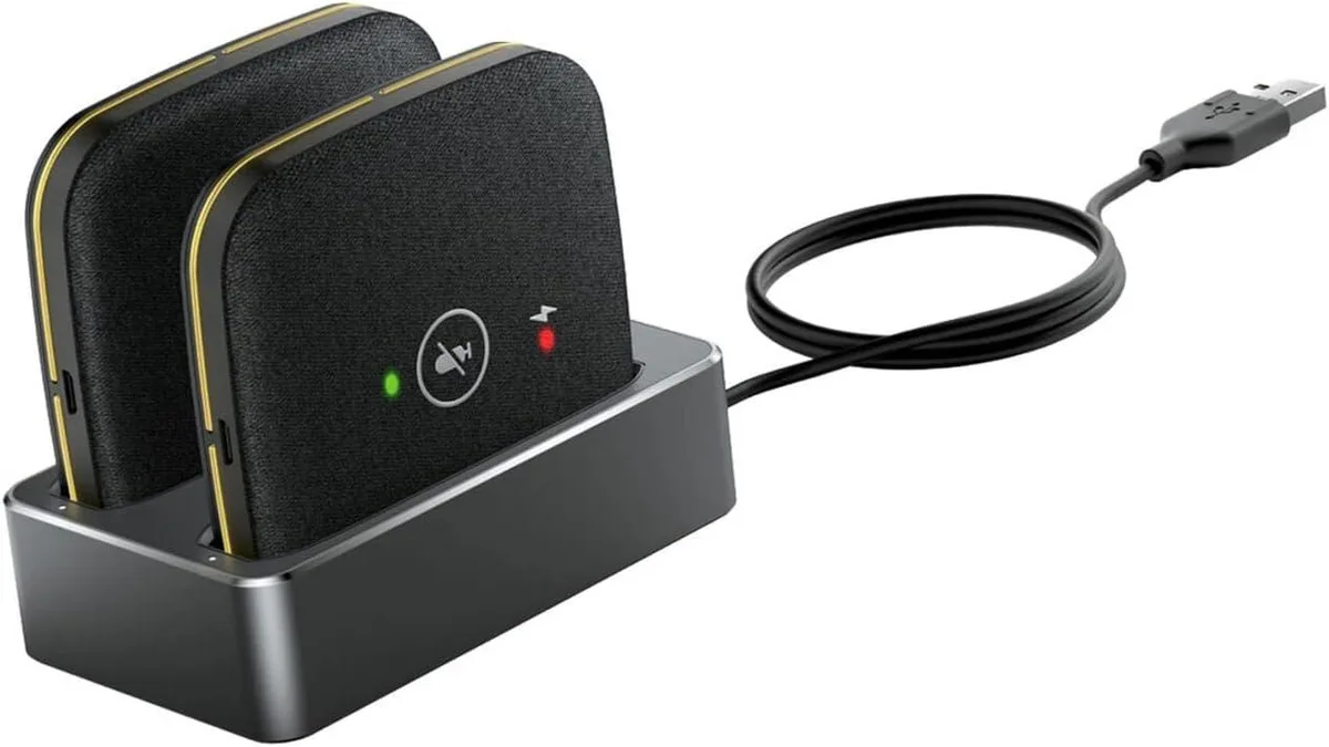 Yealink Network Technology Co., Ltd Yealink Network Technology Co., Ltd CPW65-DECT-DUO Wireless DECT Expansion Mic for CP965 — product photo