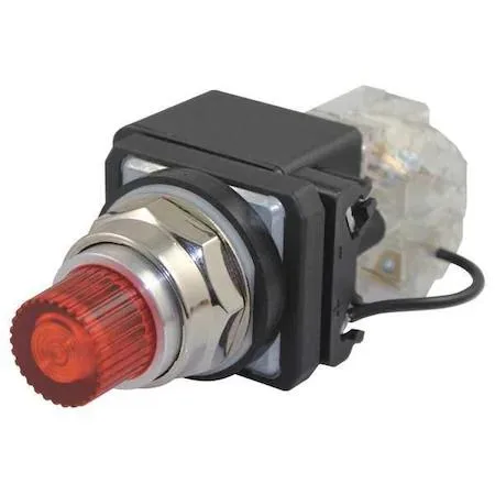 Dayton Dayton 30G410 Pilot Light LED 24V 30mm Chrome Amber — product photo