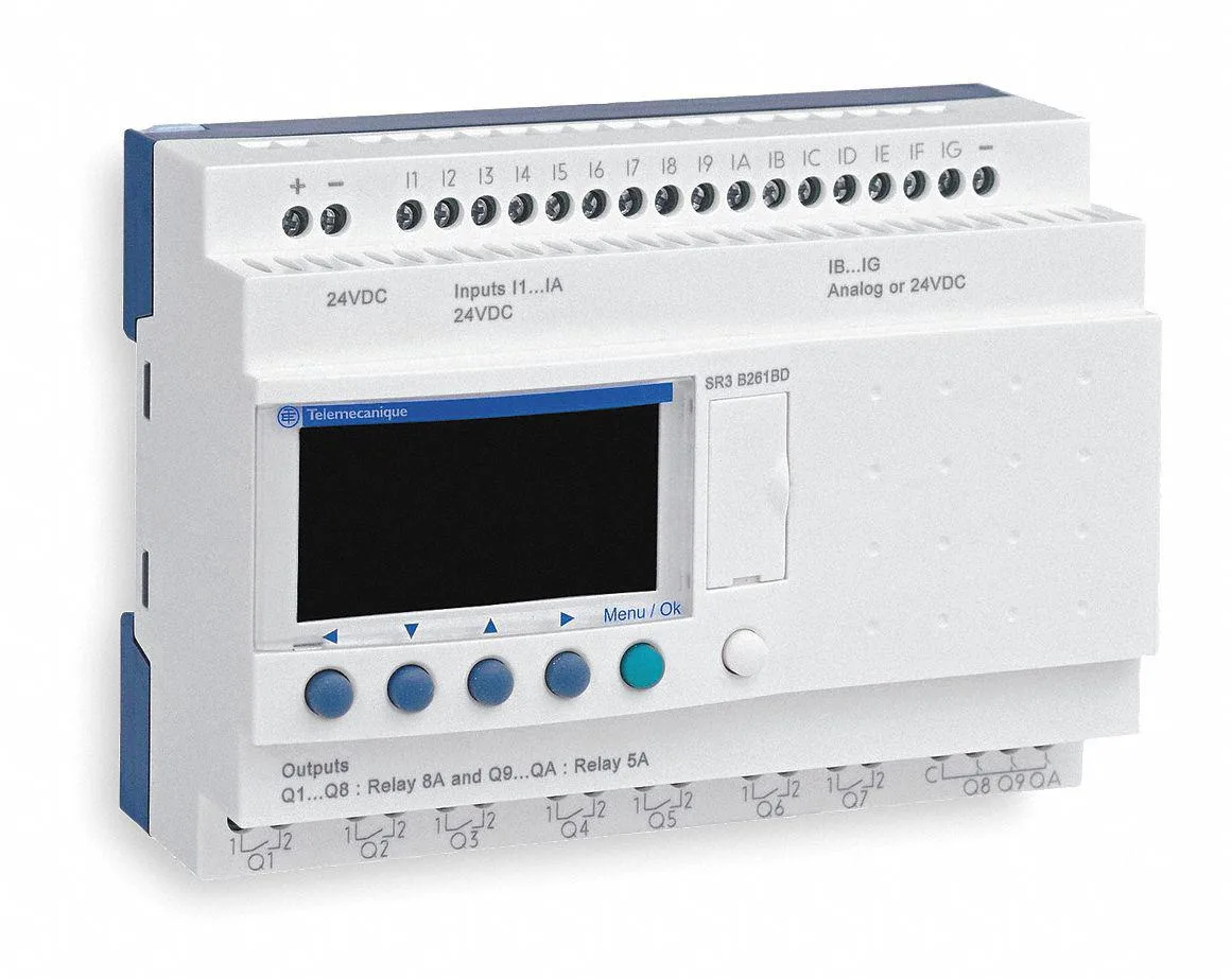 Schneider Electric Schneider Electric SR2B201FU 12-input 8-output smart relay — product photo