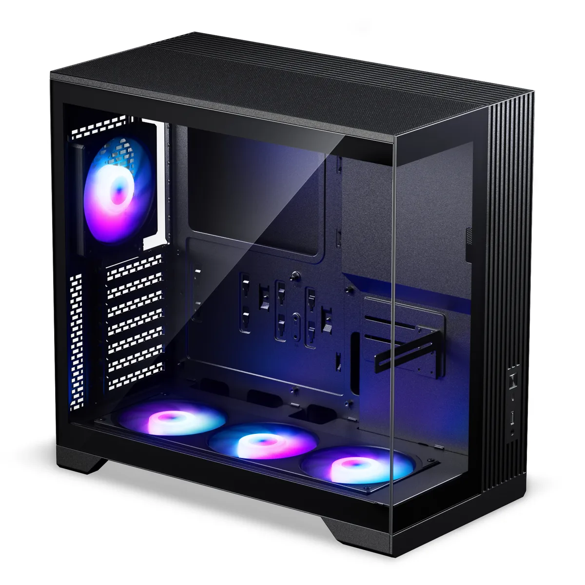 Phanteks Phanteks PH-XT525V_DBK01 PC case, 4×120 ARGB PWM fans, Black — product photo