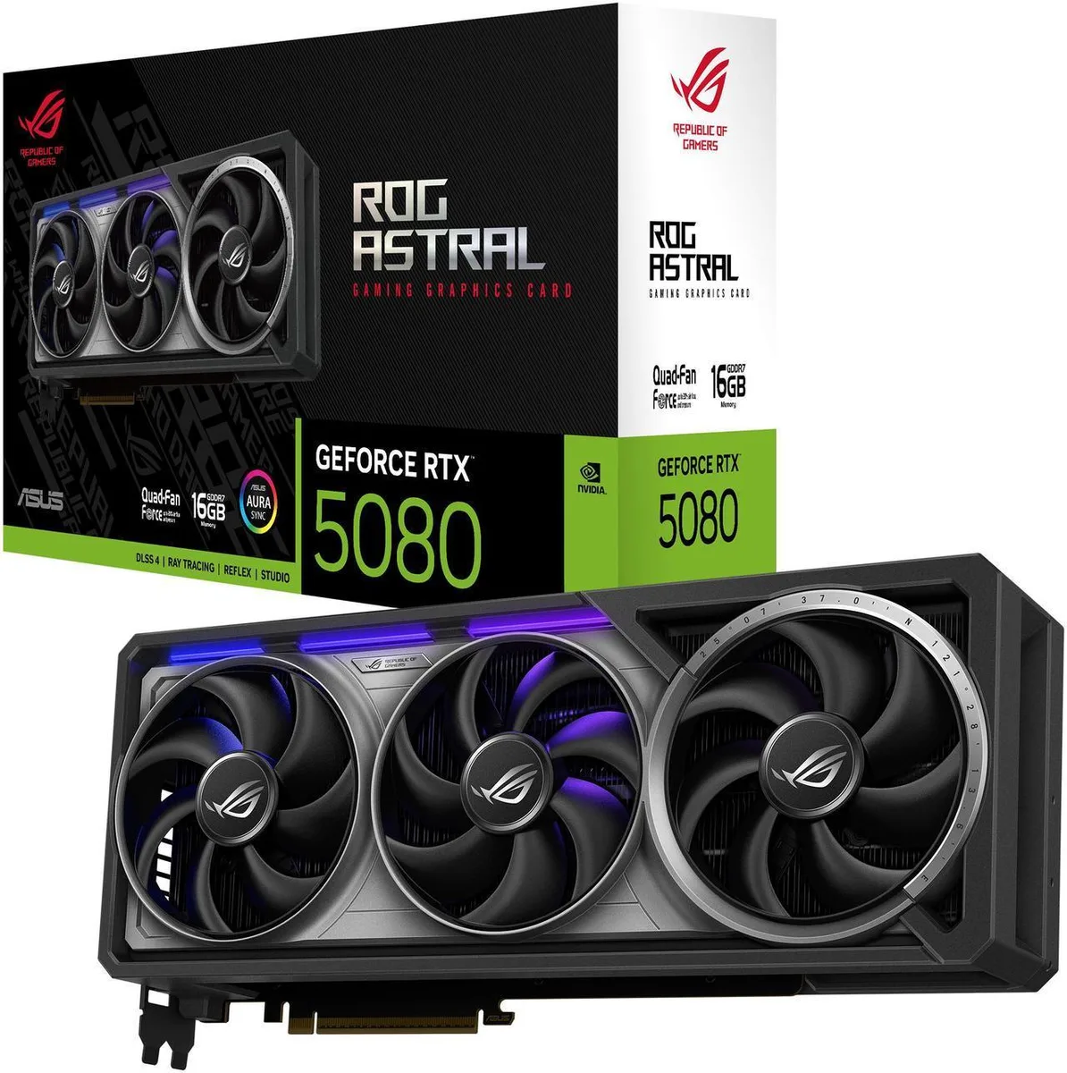 ASUS ASUS ROG Astral GeForce RTX 5080 16GB GDDR7 OC Edition — product photo