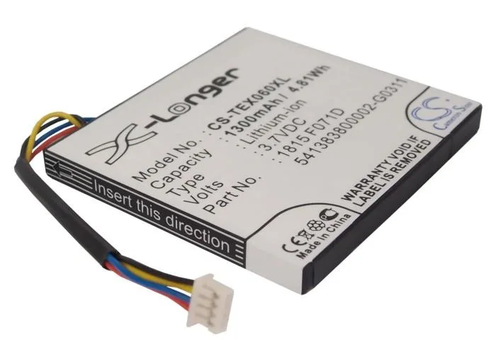 Estry Estry standard battery 1300mAh 3.7V for TI-Nspire CX CAS TI-84 Plus C Silver Edition — product photo