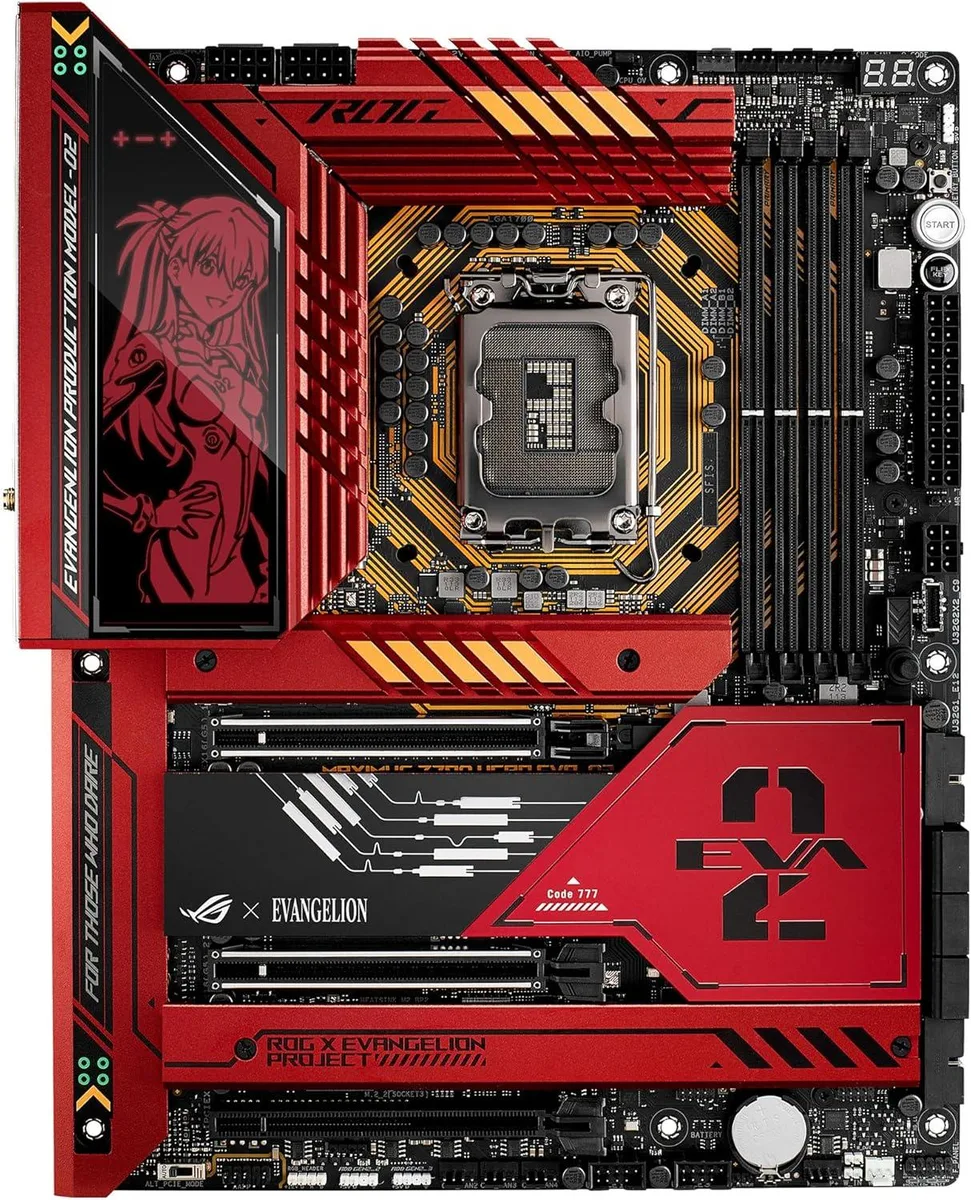 ASUS ASUS ROG MAXIMUS Z790 HERO EVA-02 Intel motherboard — product photo