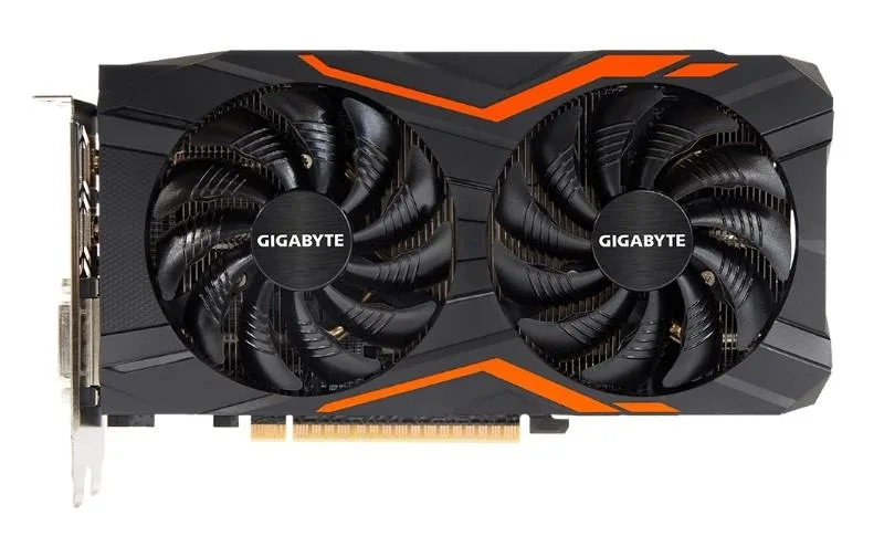 GIGABYTE GIGABYTE GTX 1050 G1 Gaming 2GB GDDR5 graphics card — product photo