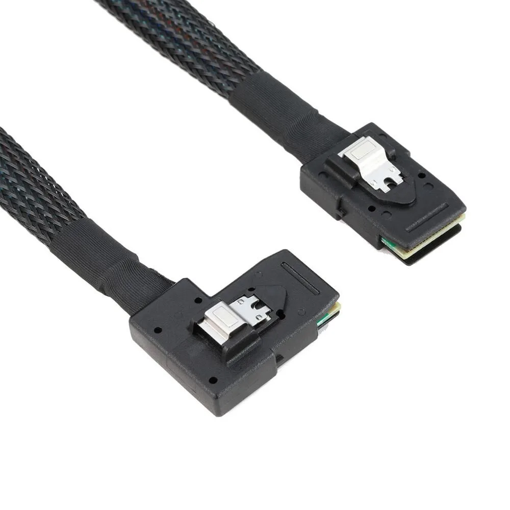 weastlinks weastlinks SFF-8087 to SFF-8087 SAS cable 36P 90° .8M — product photo