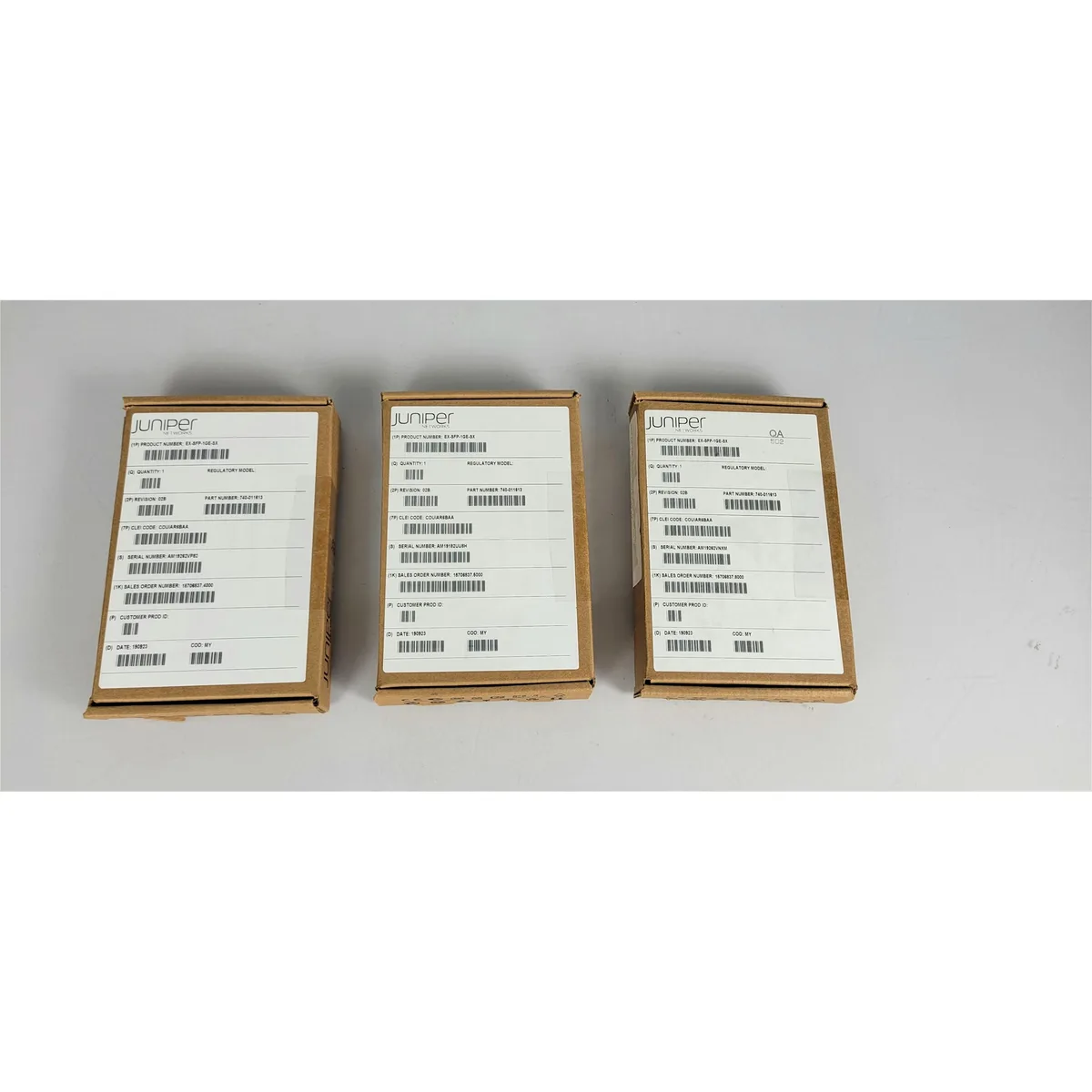 HPE Juniper Networking HPE Juniper Networking EX-SFP-1GE-SX SFP transceiver 1000Base-SX 740-011613 — product photo