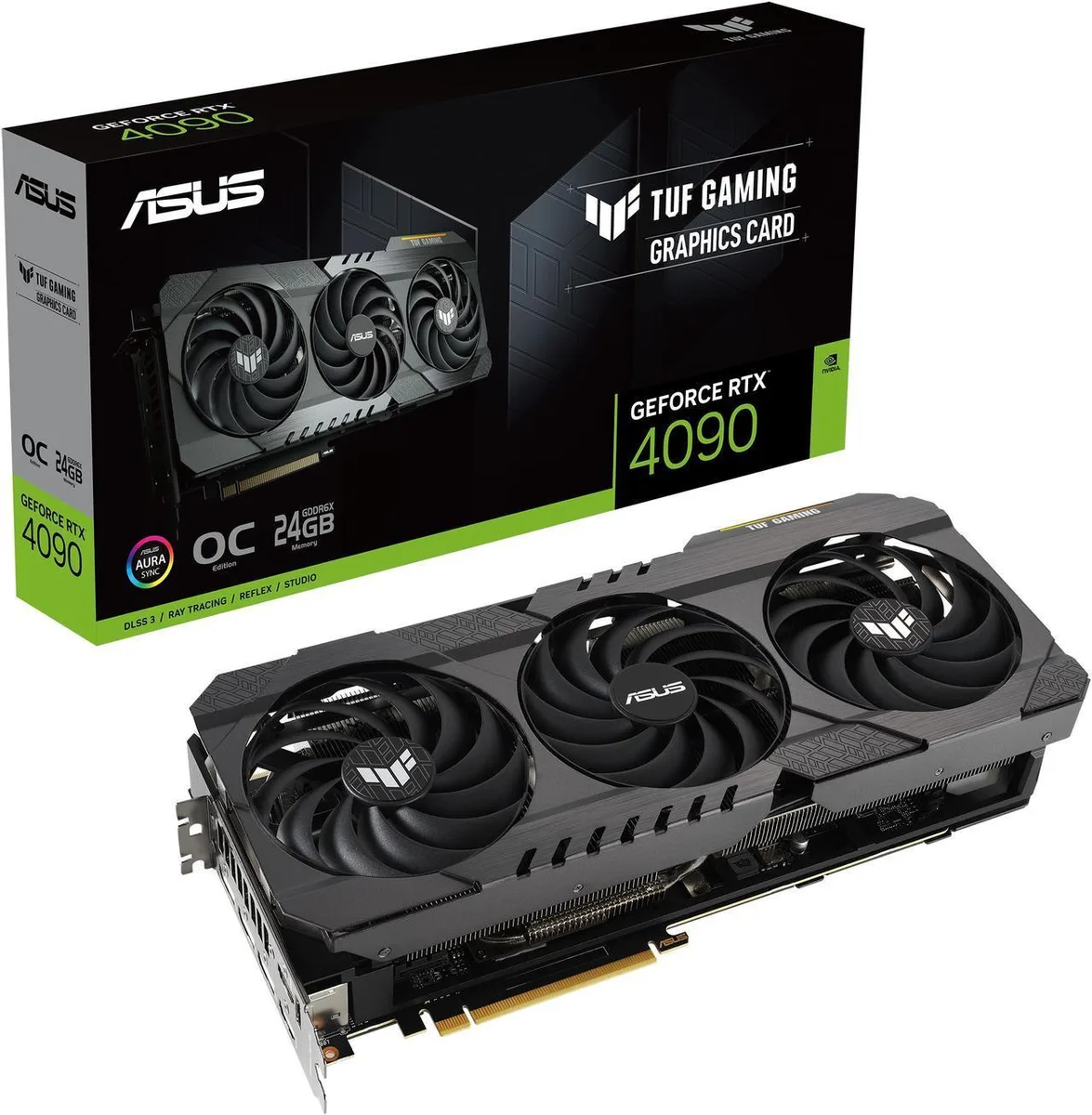 ASUS ASUS TUF Gaming GeForce RTX 4090 OG OC Edition graphics card — product photo