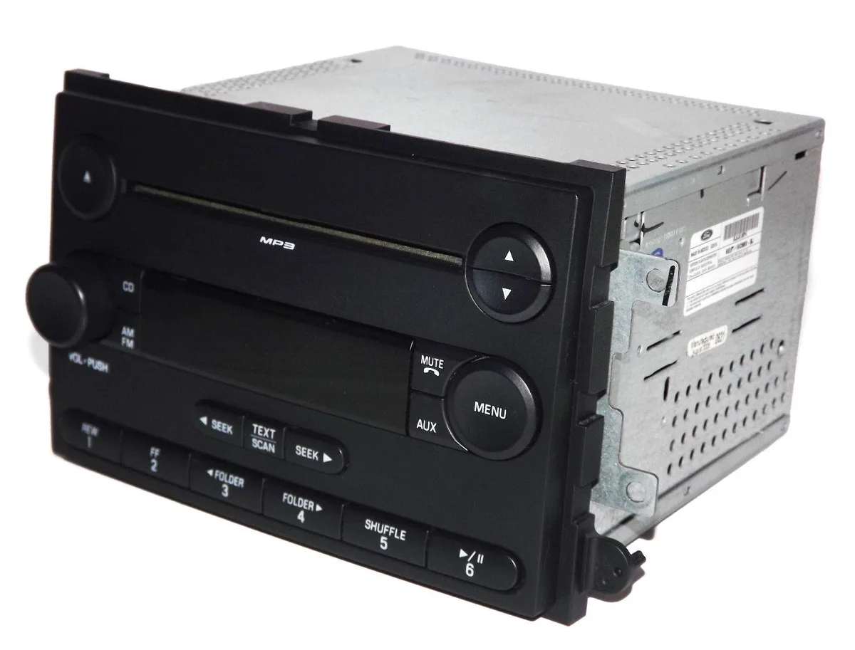 1 Factory Radio 1 Factory Radio 6E5T-18C869-BJ AM FM mp3 CD receiver 2006 — product photo