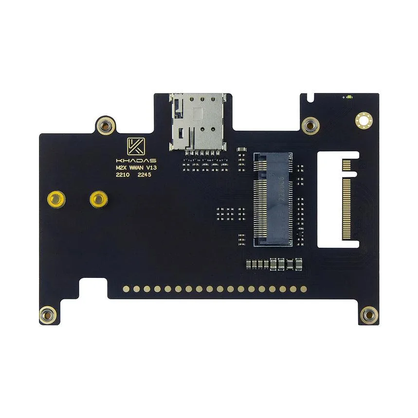 Khadas Khadas M2X WWAN Extension Board 18-pin GPIO 81.6x56.0mm — product photo
