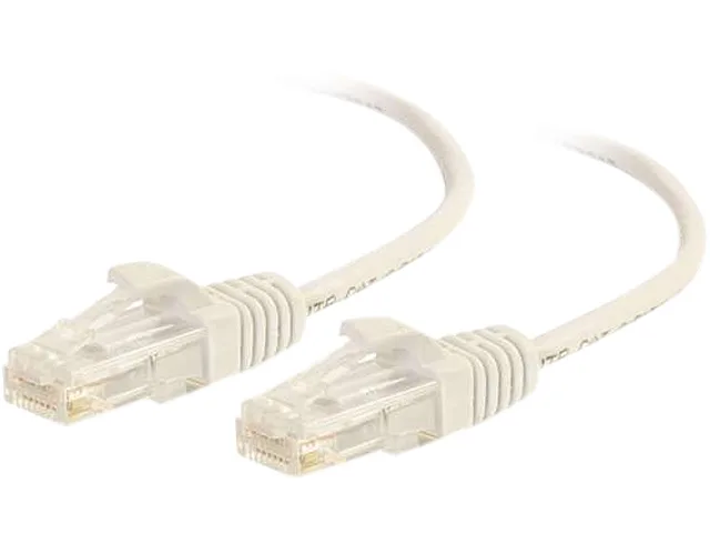 Cables To Go Cables To Go 01187 network ethernet cable Cat6 5 ft White 28AWG — product photo