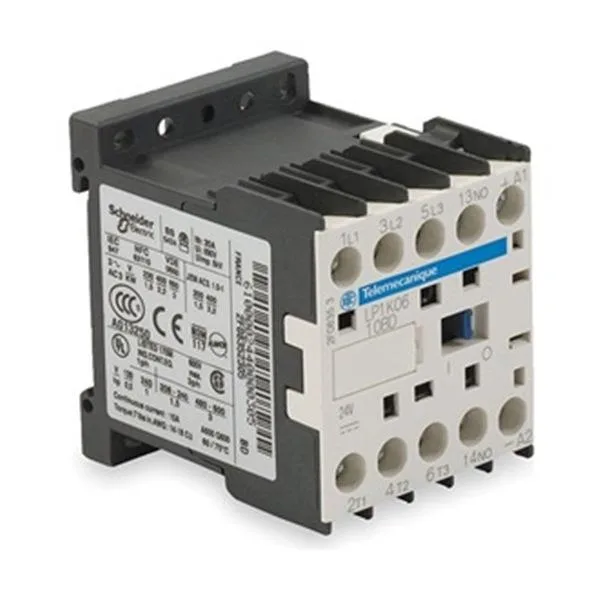 Schneider Electric Schneider Electric LP1K1210BD 24V DC 3P 1NO 12A 20A — product photo