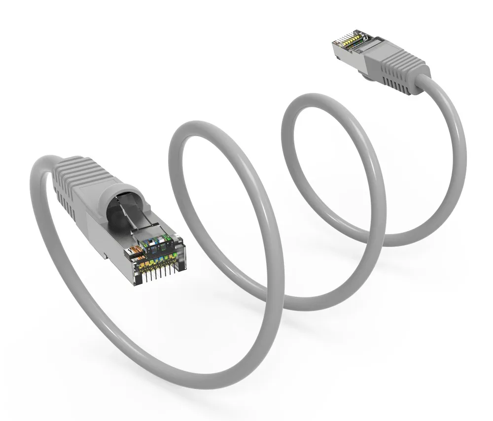 Nippon Labs Nippon Labs 60CAT7-20GY network ethernet cable Cat 7 20 ft 26 AWG gray — product photo