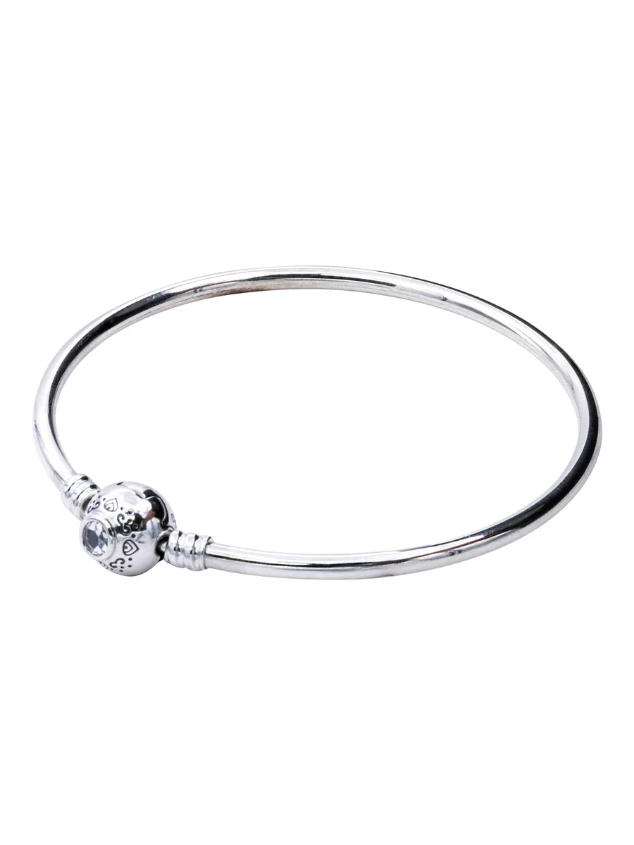 PANDORA PANDORA Disney Princess Jasmine &amp; Aladdin Bangle Size 19 bracelet — product photo