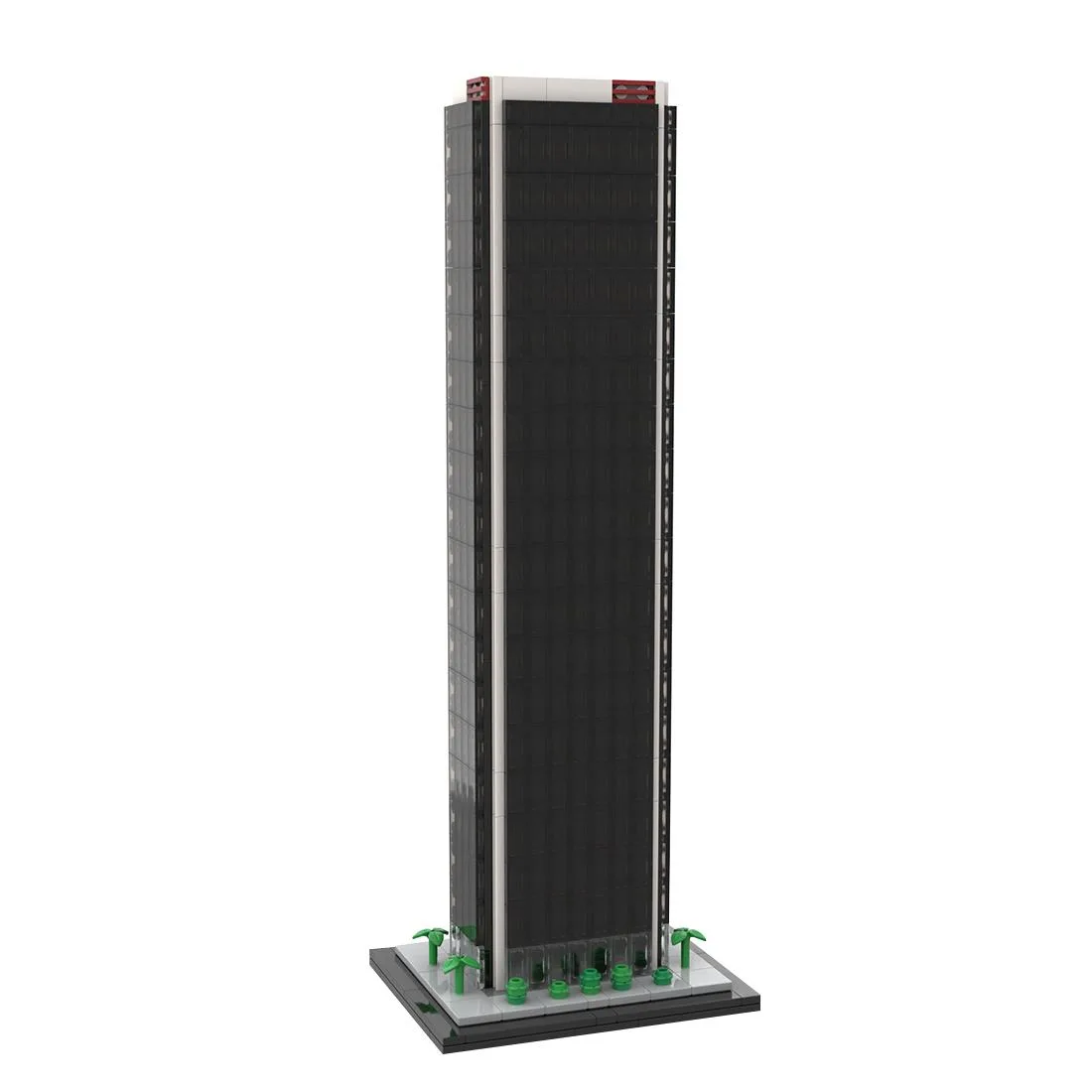 ZITIANYOUBUILD ZITIANYOUBUILD MOC-231911 1/800 Scale Los Angeles Landmark Architecture Street Scene 730PCS — product photo