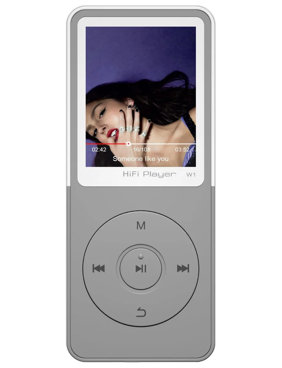 CONODO w1 64GB White MP3 Player Bluetooth 5.3 1.8" LCD — product photo