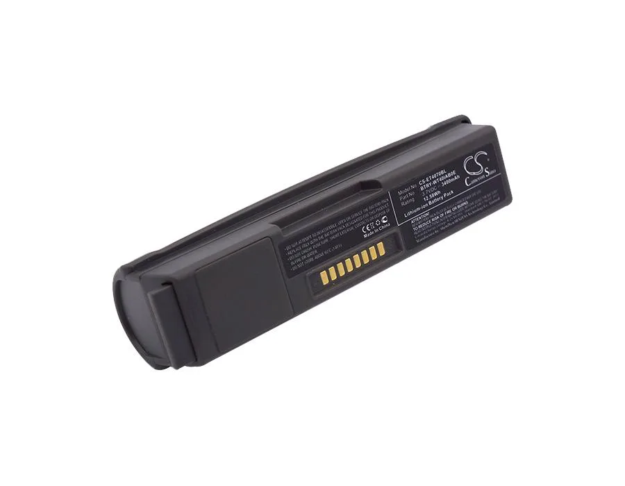Centenex Electronics Centenex Electronics DS-CS-ET4070BL barcode scanner battery 3.4 Ah Li-ion black — product photo