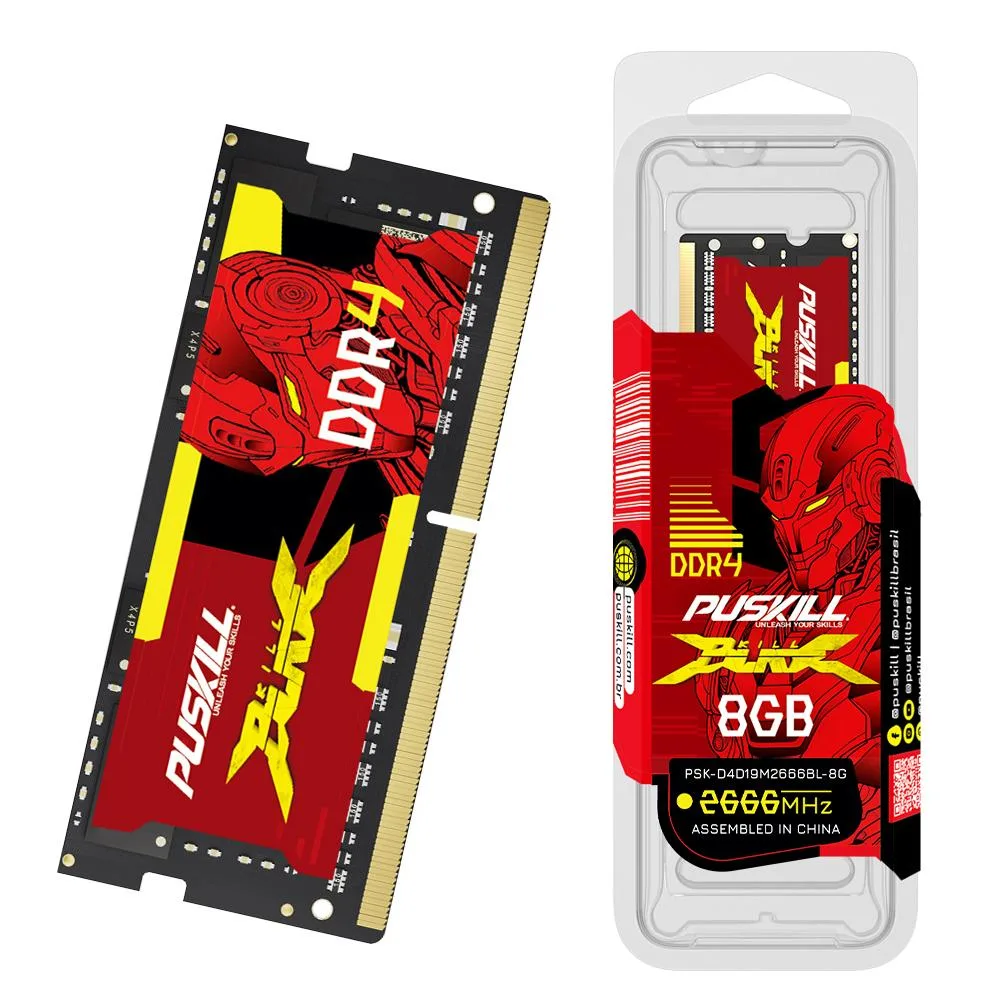 PUSKILL PUSKILL DDR4 8GB 2666MHz CL19 260-Pin laptop RAM — product photo