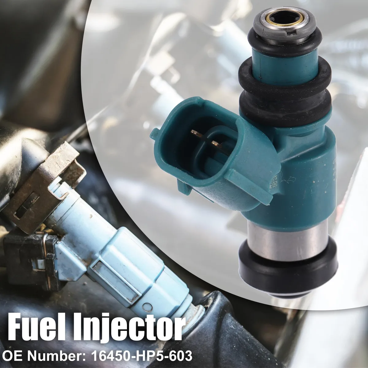 Unique-Bargains Unique-Bargains Fuel Injector 16450-HP5-603 for Honda TRX420 Rancher 2007-2013 — product photo