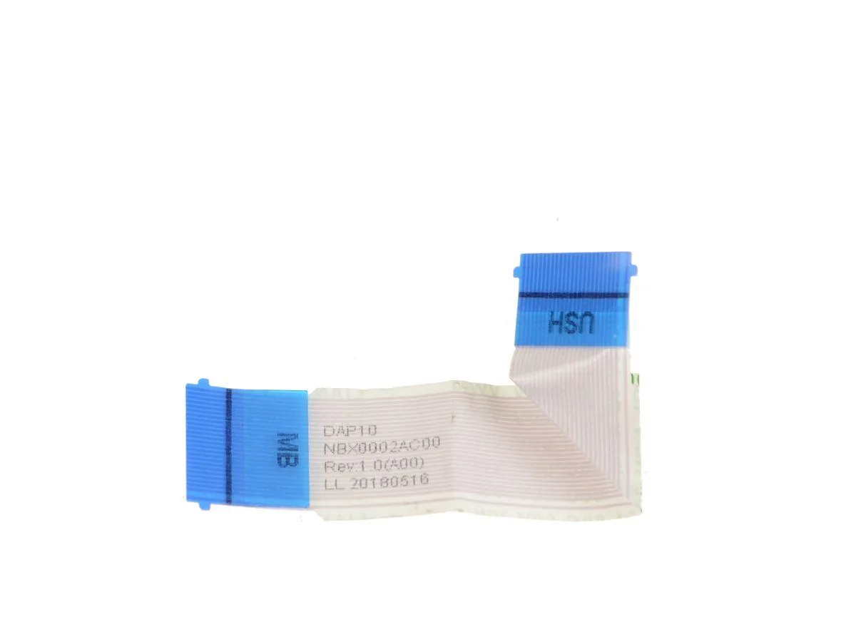 Flat ribbon cable with connectors for Dell Precision 7530 palmrest junction board