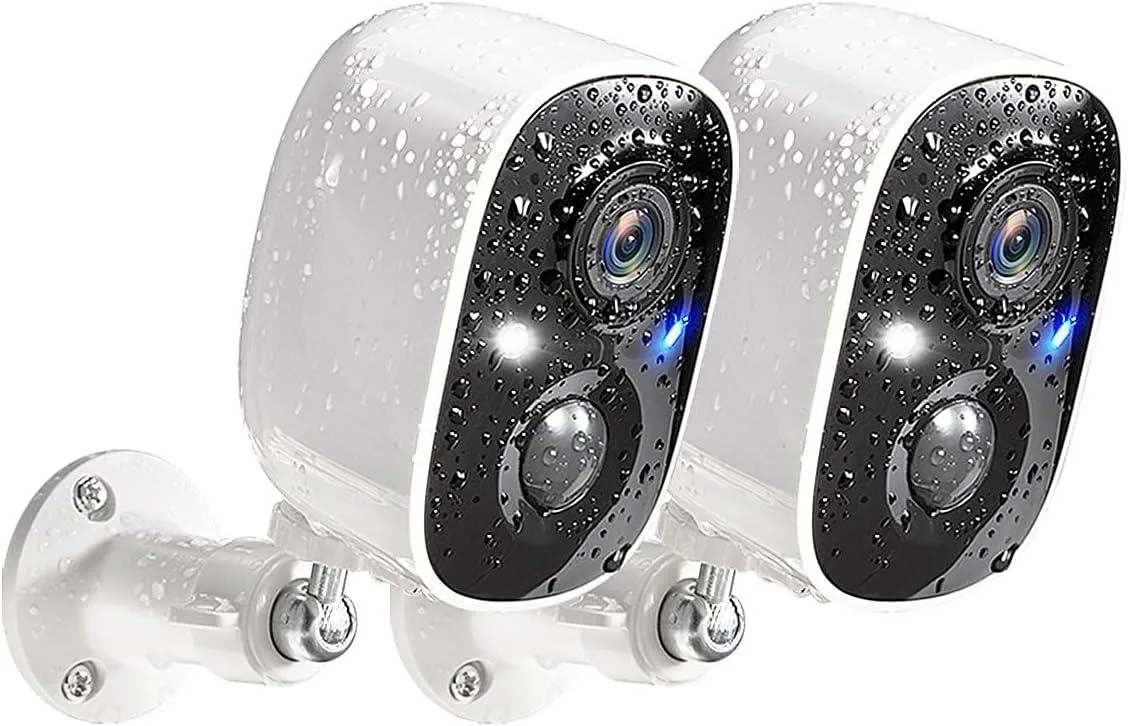 TAURKENAM TAURKENAM Wireless Surveillance 2K 3.3 mm 2.4 GHz IP65 2-Pack — product photo