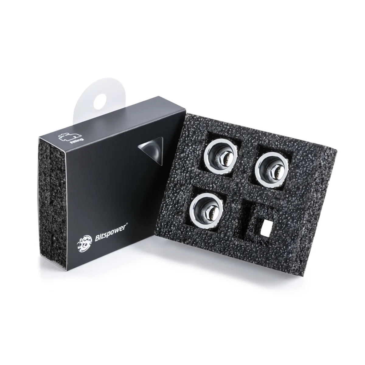 Bitspower Bitspower BP-EMLA16-4P G1/4" Multi-Link Fitting 16mm OD 4-pack — product photo