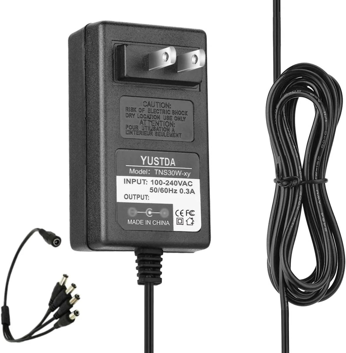 WAWEIS WAWEIS AC Adapter for Dogtra ARC 1900S 1902S Edge 2300NCP 2500T&amp;B 3500NCP 1.5A-2A — product photo